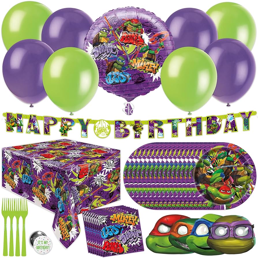 Amazon.com: Teenage Mutant Ninja Turtle Birthday Party