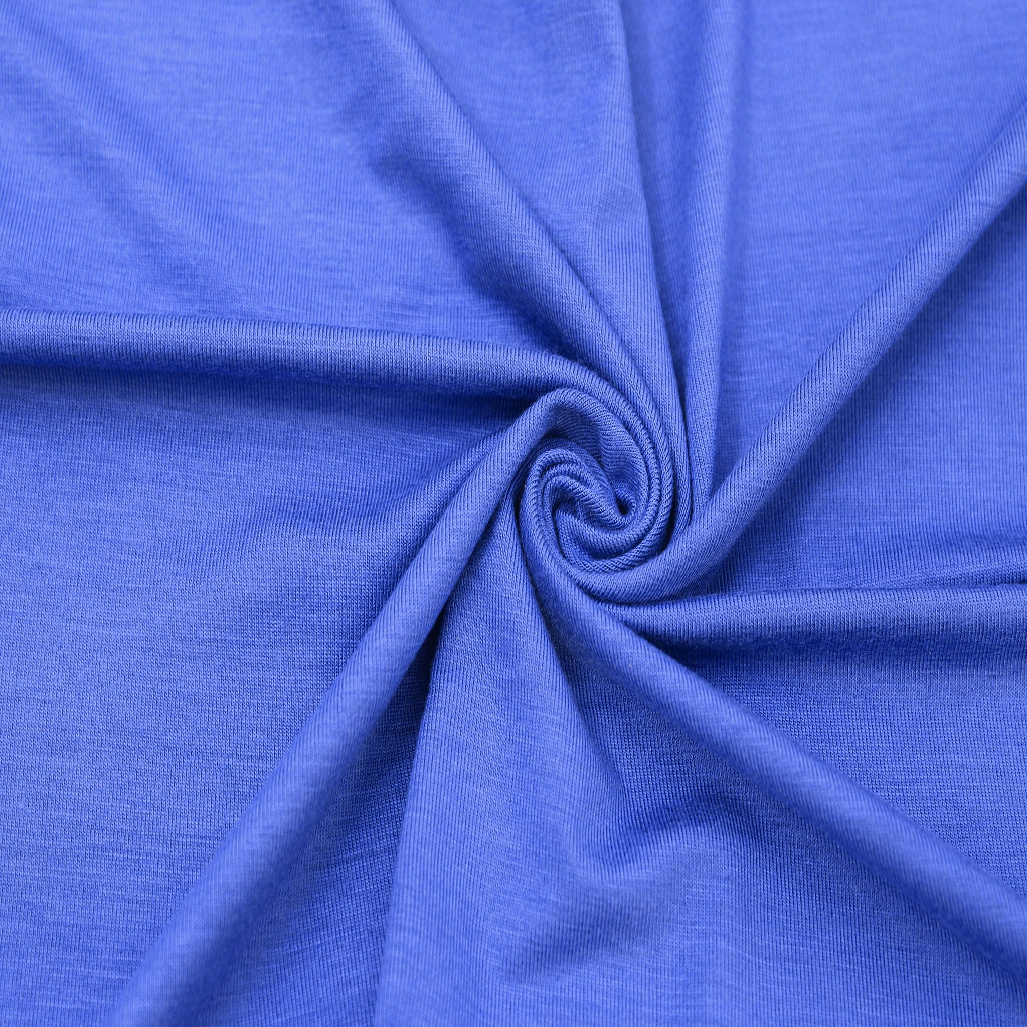 60" Wide Rayon Spandex Jersey Knit Fabric by The Yard - 4-Way Stretch, 200GSM, Medium Weight -Soft & Breathable - Apparel, Accessories, Maternity & Decorations — view 78