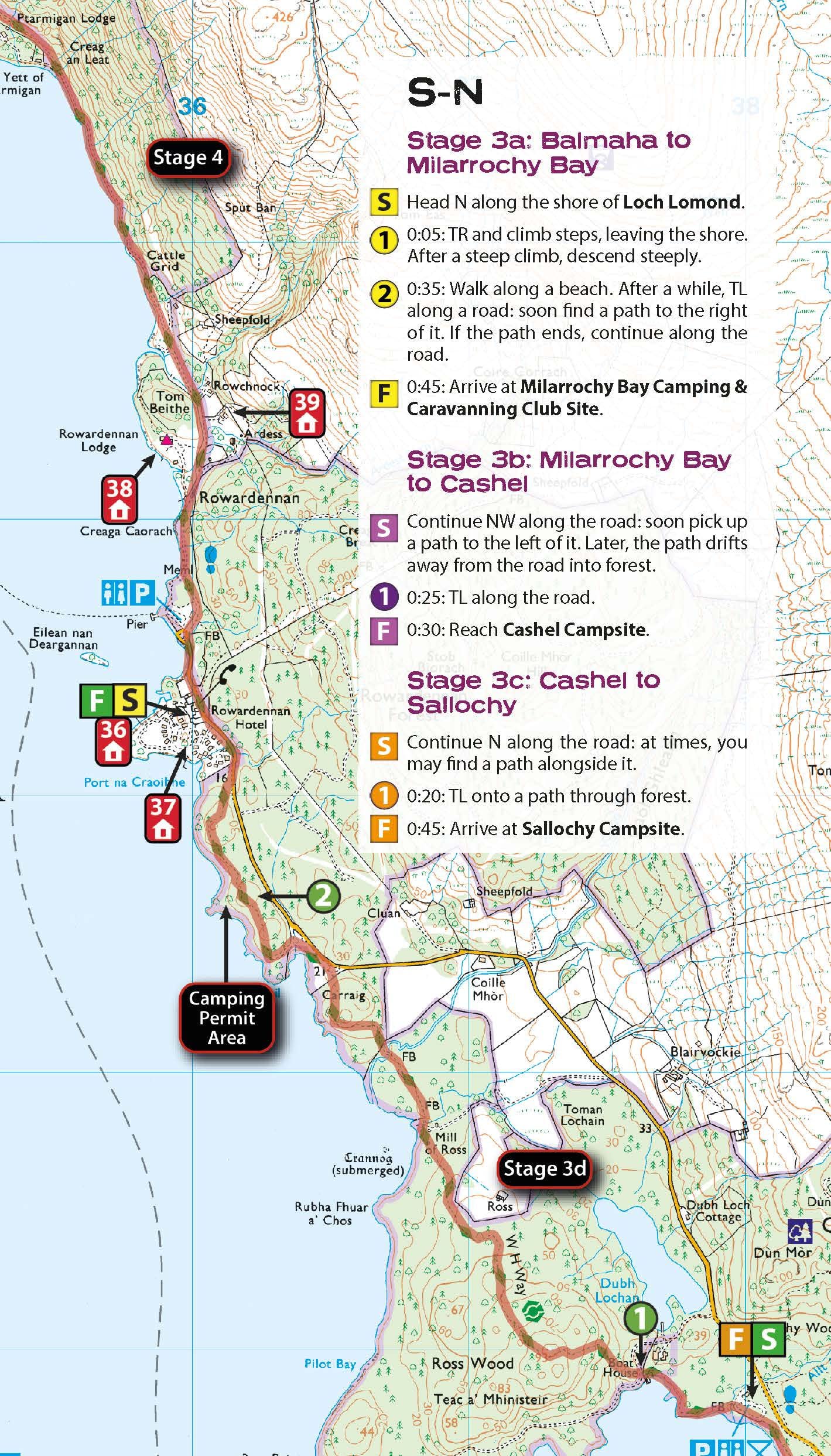 Trekking the West Highland Way: Two-Way Trekking Guide: 1