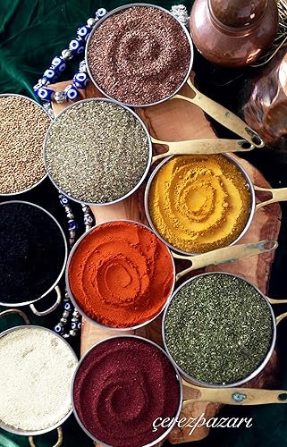 Miniatura 7 de Cerez Pazari Hojas de menta secas 5.3 onzas |% 100 naturales, no irradiadas, sin OMG, sin gluten, hojas de menta seca turca cruda, té de menta