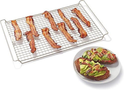 Vista 13 de OXO Good Grips - Rejilla de enfriamiento y rejilla para hornear antiadherentes