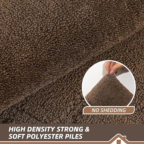 Miniatura 7 de BEQHAUSE Tapete para puerta de 32 x 48 pulgadas, antideslizante, lavable, de bajo perfil, absorbente y resistente a las manchas, tapete para puerta