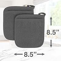 Vista 7 de Ritz - Guante de bolsillo de rizo y almohadilla resistente al calor, duradero, 100% algodón, diseño ergonómico para un agarre óptimo, fácil cuidado