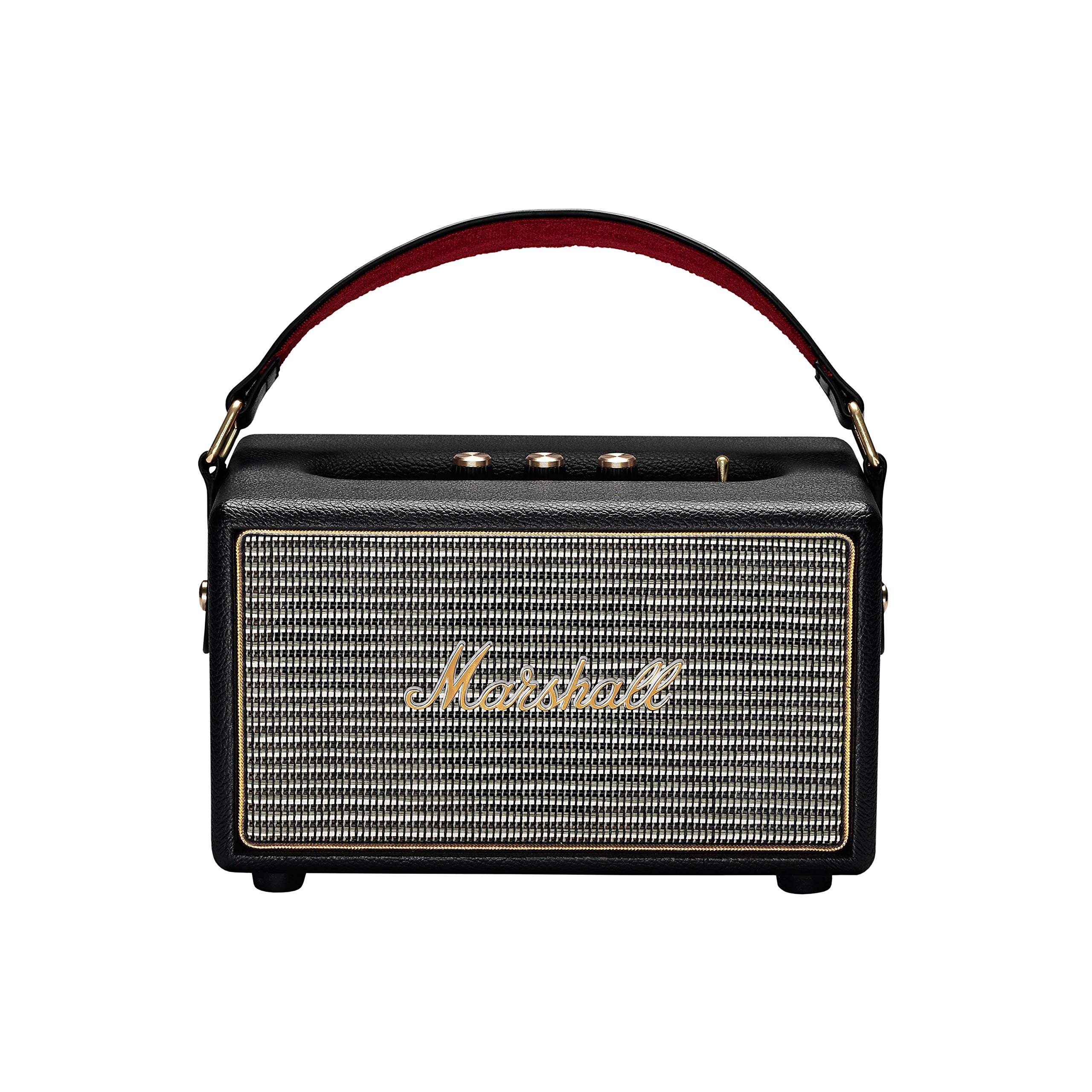 Marshall Speaker Kilburn Portatile a Batteria Bluetooth per MP3/Smartphone, Nero