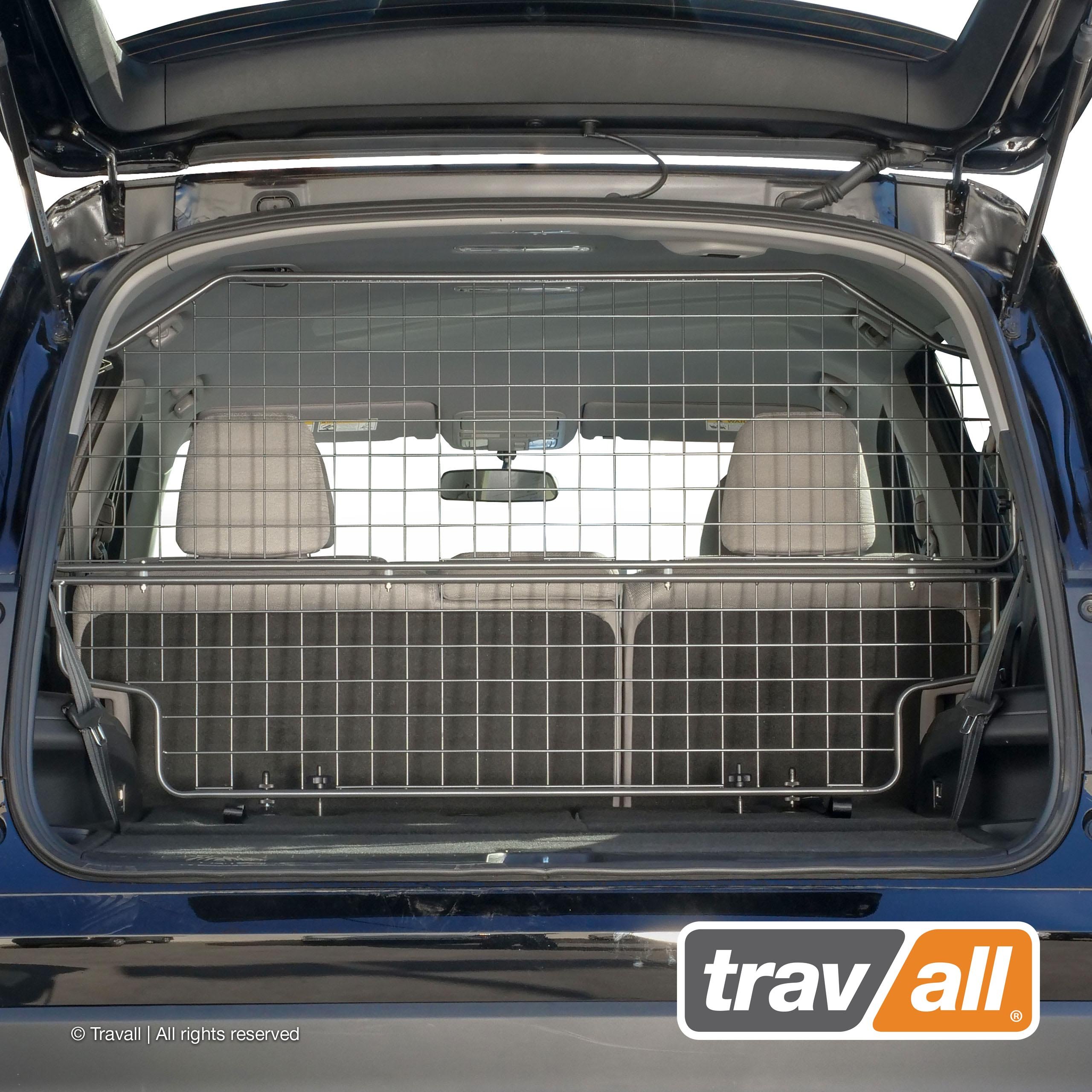 Travall Dog Guard Compatible with Honda Pilot (2015-) Tailored Fit Luggage Barrier Load Seperator Heavy Duty Powder Coated Steel Pet Barrier Mesh Cage Car Seat Compatible
