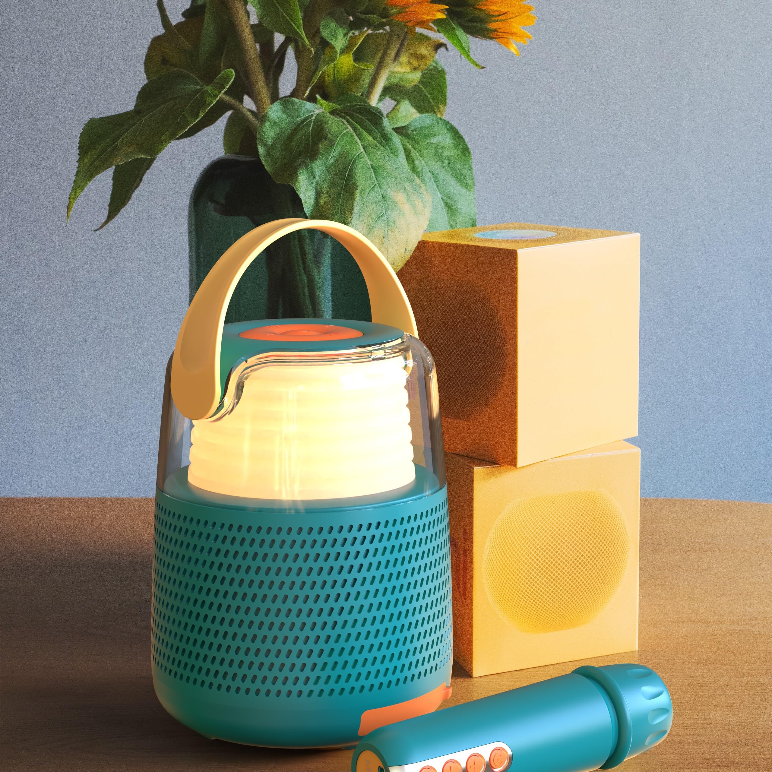 Mobility on Board - Speaker & Karaoke KS-80 - Blue