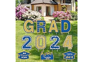Graduation yard congrats grad