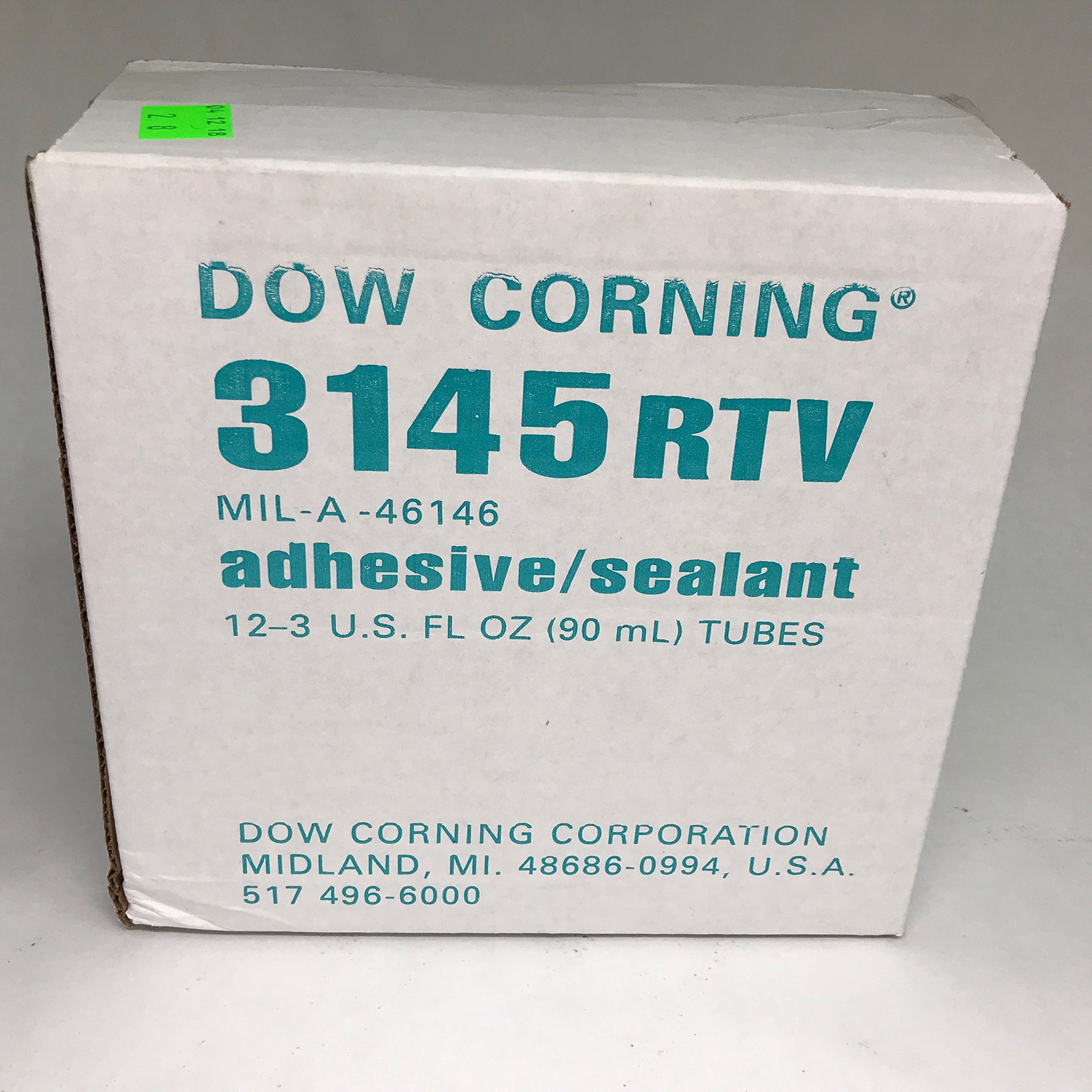 Dow Corning 3145 Sealant 3oz (Case of 12), Clear (2)