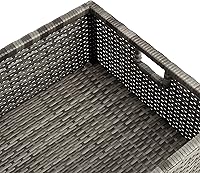 Vista 12 de Safavieh PAT7515B Collection Pramla - Juego otomano de 4 piezas para exteriores