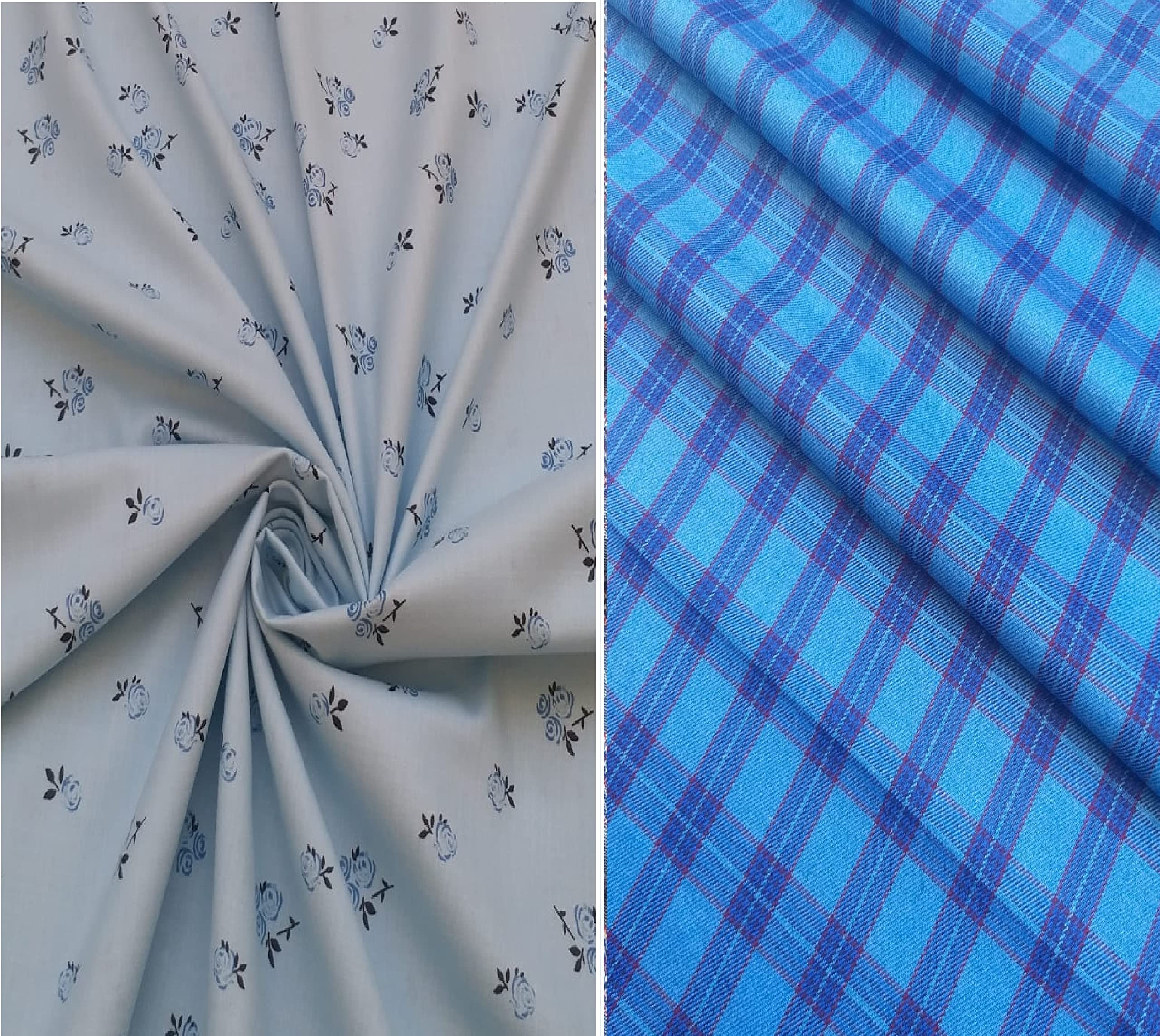 Pri & Su CottLinns Combo of Cotton Floral Shirt 500053 & Trouser 90098-picture-40