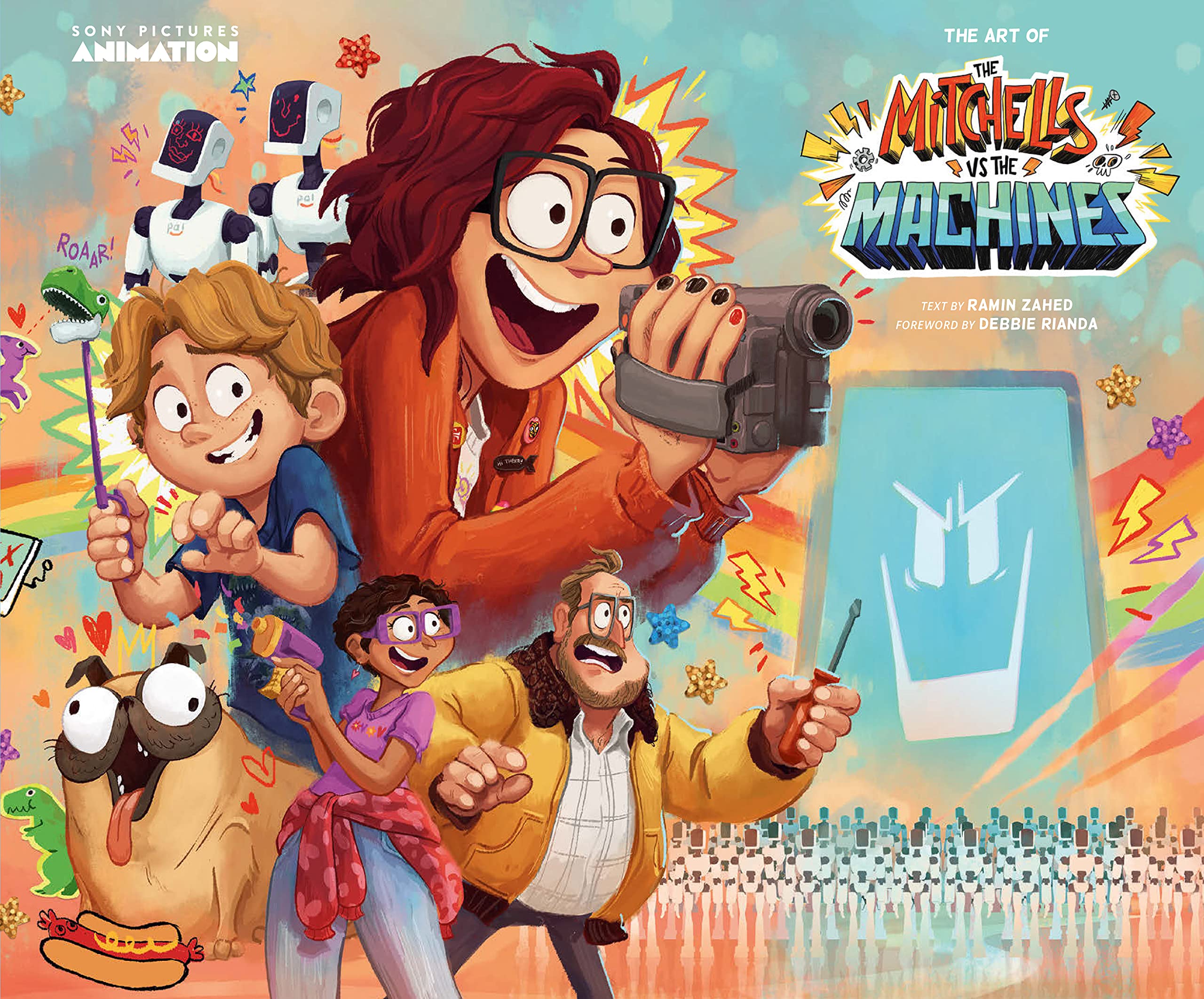 Art of The Mitchells vs. The Machines livre artbook en anglais
