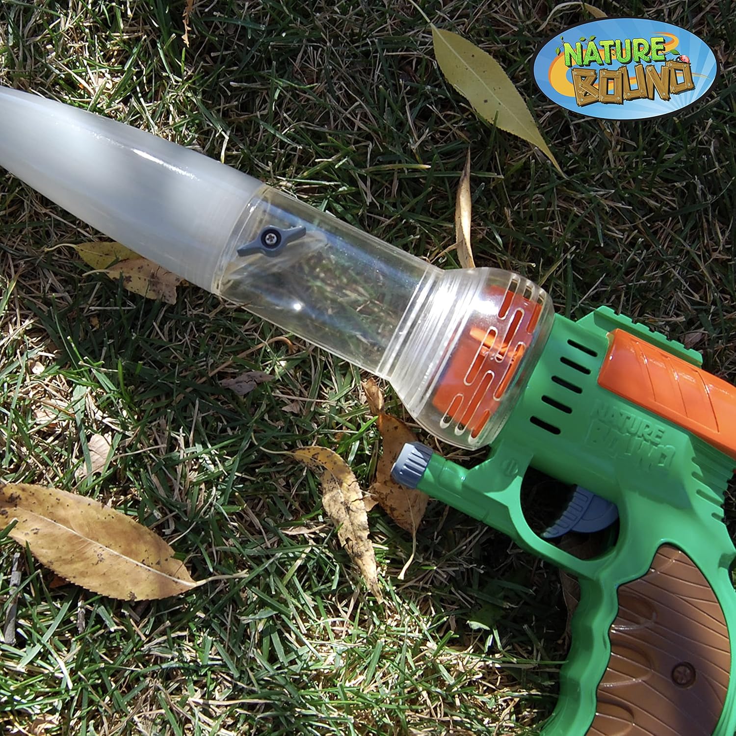 Nature Bound Bug Catcher Toy, Eco-Friendly Bug Vacuum, Catch and Release Indoor/Outdoor Play, Ages 3 to 12, Green, Complete Kit for Kids, Includes Capture Core with Magnification (Bundle Set)