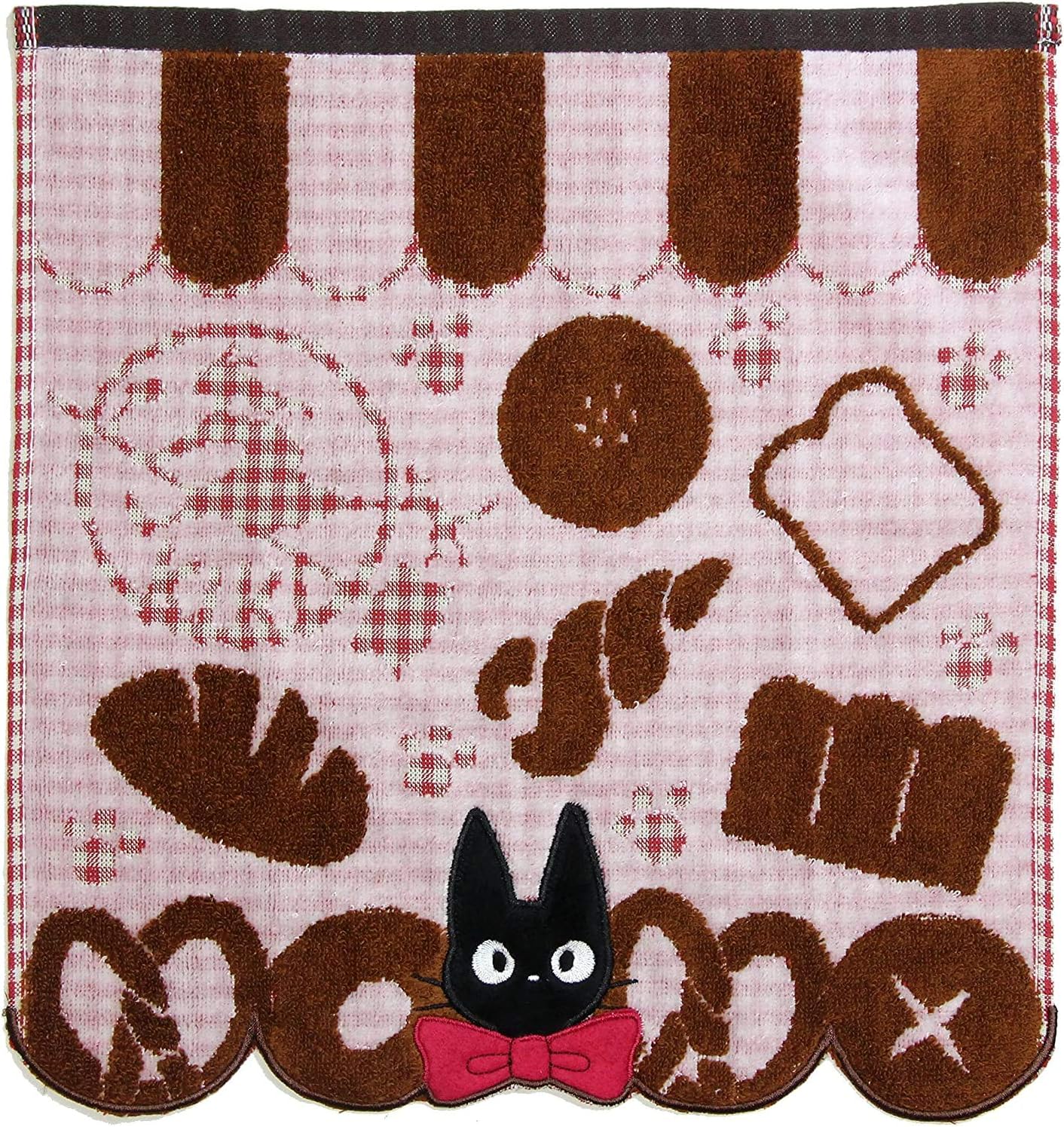 Studio Ghibli Kiki's Delivery Service Wash Towel Storefront of Bakery