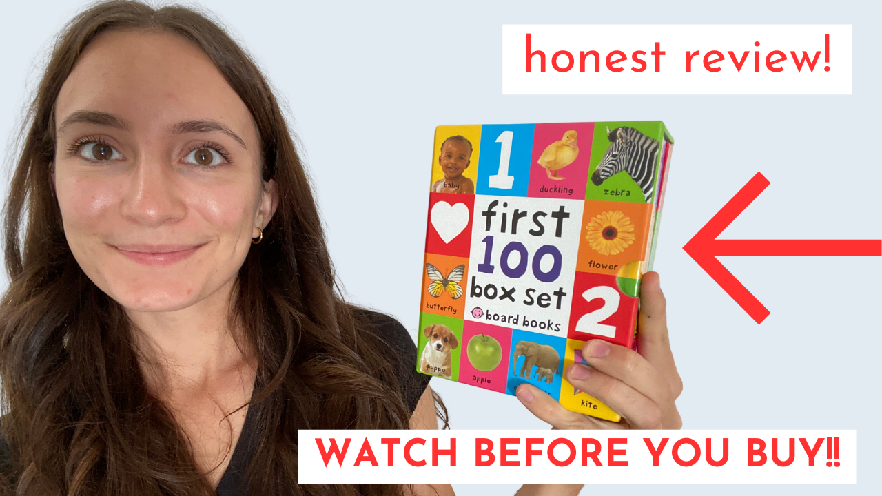 【セット】 MY FIRST 100％ & 400％ GOLD Ver. Watch First 100 Box Set Board Books- Honest Review on Amazon Live