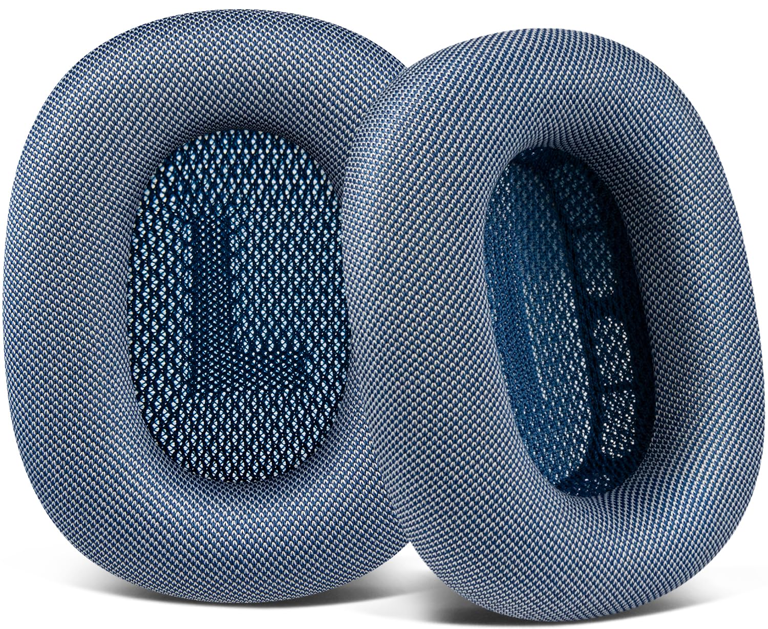 SOULWIT Replacement Earpads for Airpods Max Over-Ear Headphones, Ear Pads Cushions with Durable Mesh Fabric, Softer Foam - Sky Blue