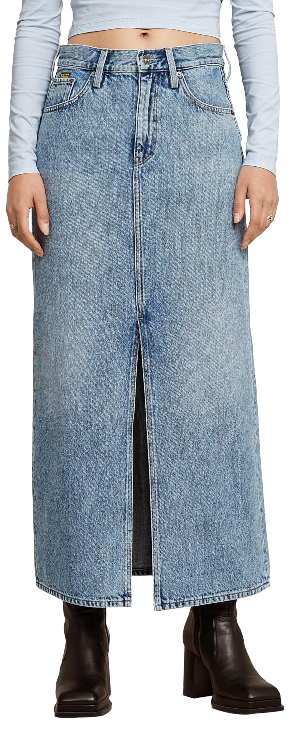 G-Star Damen Viktoria Long Skirt Skirt (1er Pack)