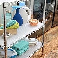 Vista 4 de Con-Tact Brand Duraliner - Cubierta de superficie no adhesiva para estante y cajón de revestimiento, 24.0 x 9.8 in, transparente