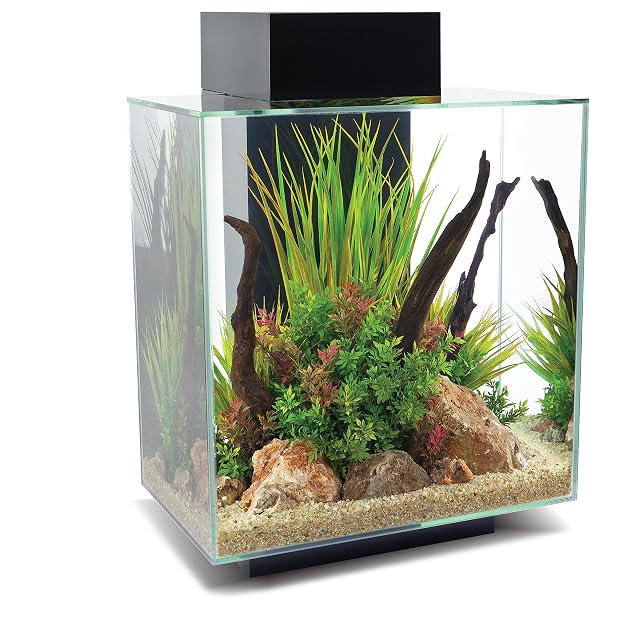 Fluval Edge Led 2.0 Nano Acuario, Negro, 46 l