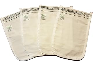 4 PCS KESE Deep Exfoliating Mitt Body Scrub, Dead Skin Remover, Turkish Hammam Kese, Spa, Cellilute Remover Mitt, Bath Glo...