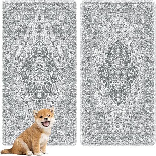 Miniatura 130 de nunubaby Almohadillas lavables para orina de perros, elegante, antideslizante, a prueba de fugas, reutilizable, ultraabsorbente, para jaulas y