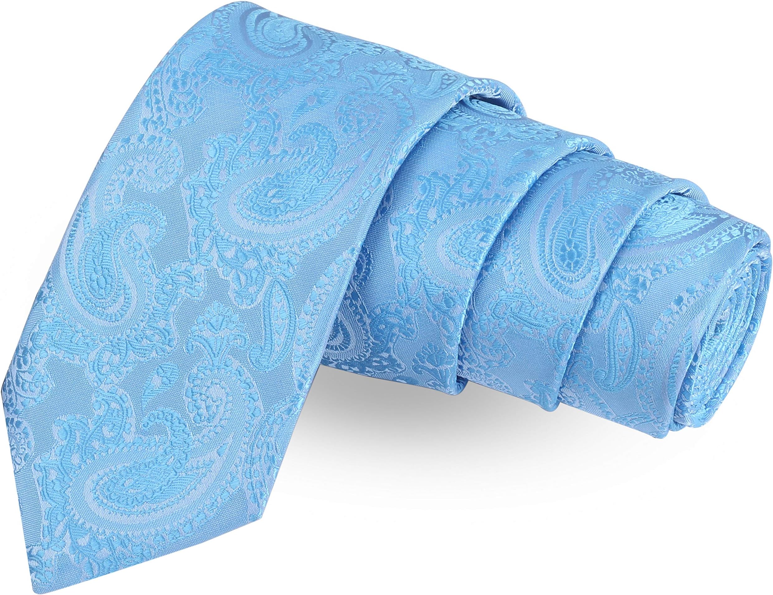 - The Pulchritudinous Blue Colored Microfiber Necktie For Men