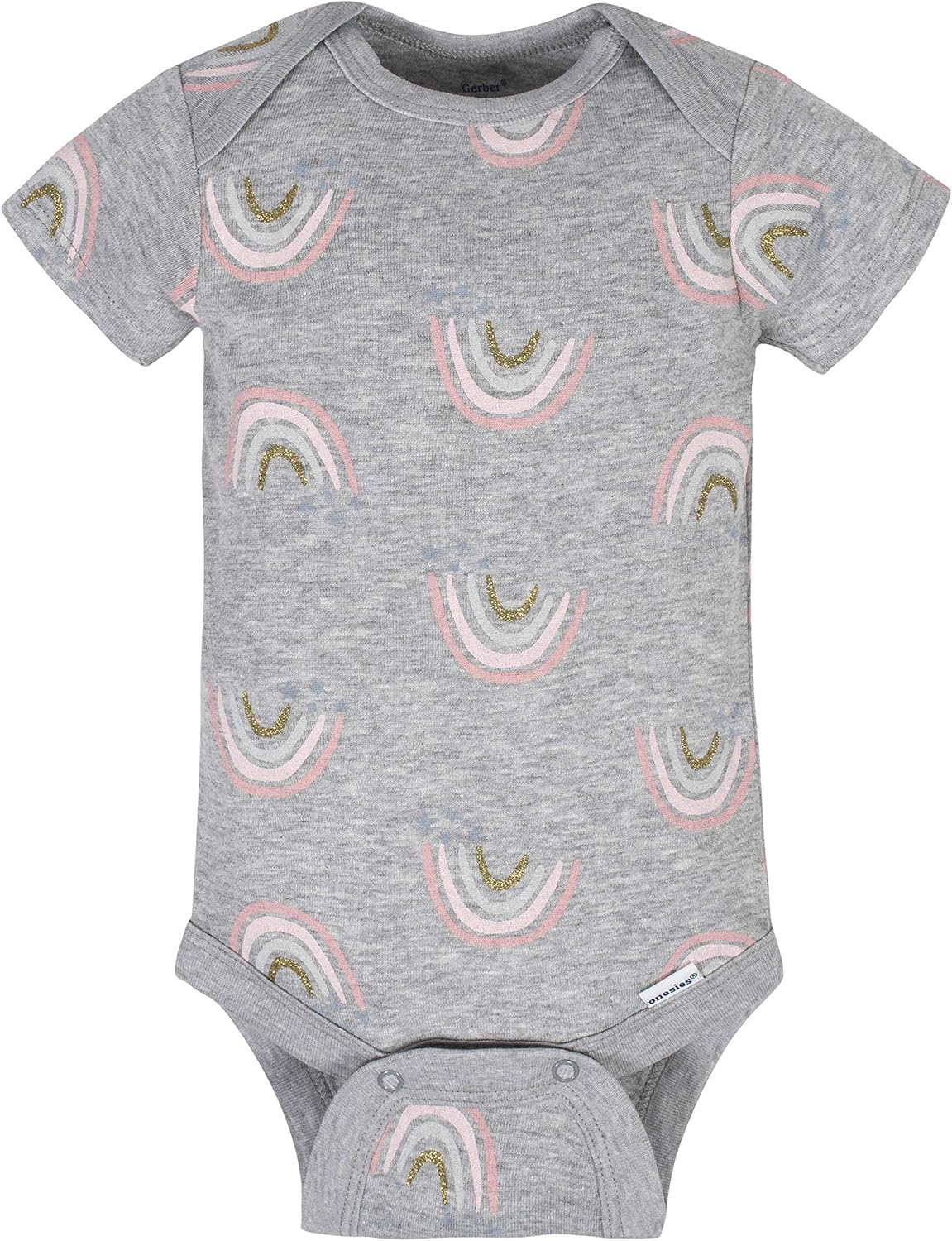 Vista 4 de Gerber Paquete de 8 bodis de mangas cortas para bebas