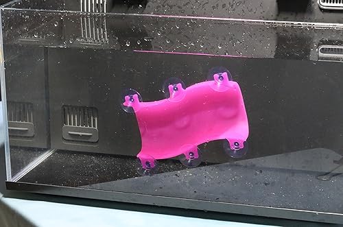 Miniatura 3 de Acuario Betta Túnel, Ejercicio y Relajación para Sus Peces (Rojo)