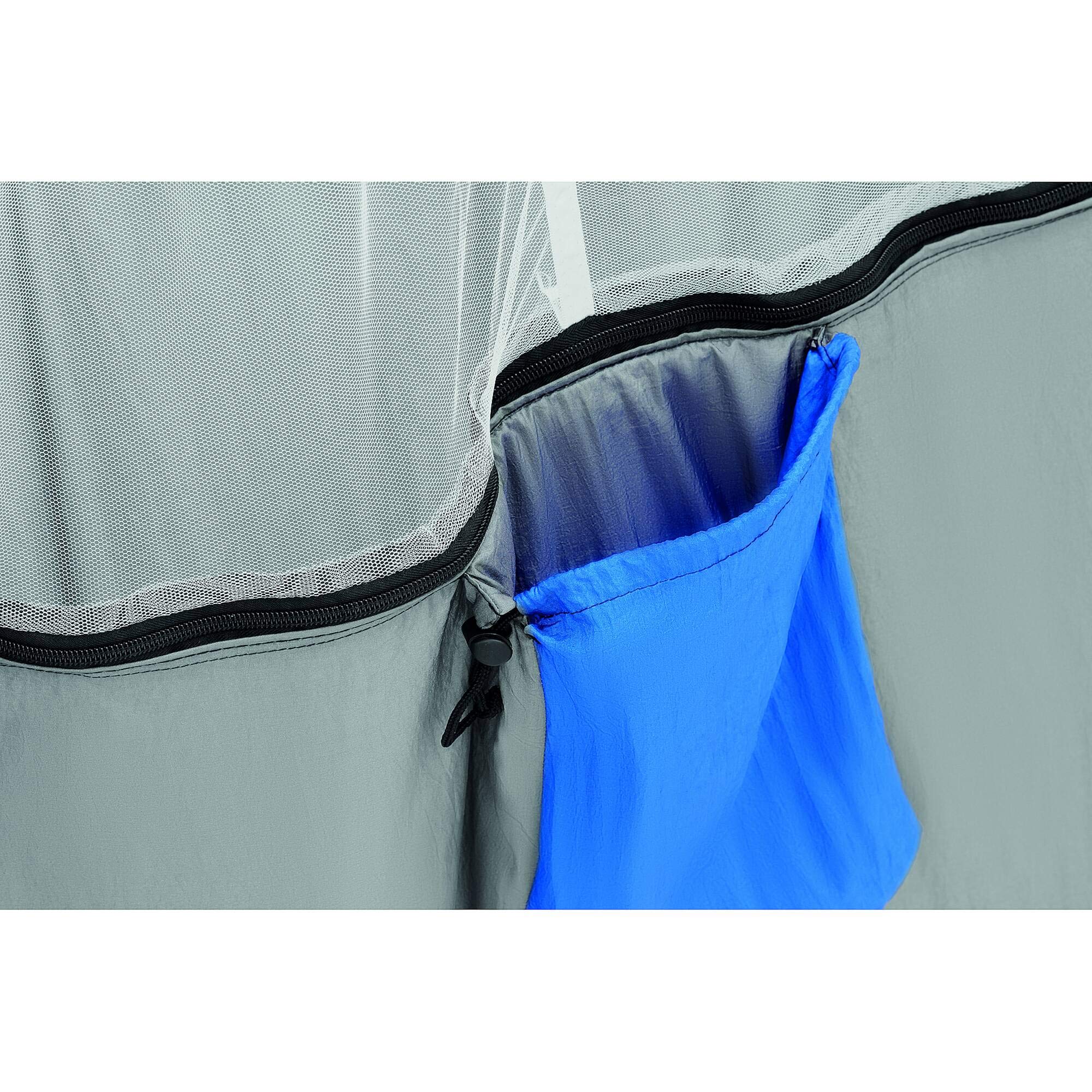 Hamac avec moustiquaire intégrée, Bleu Royal