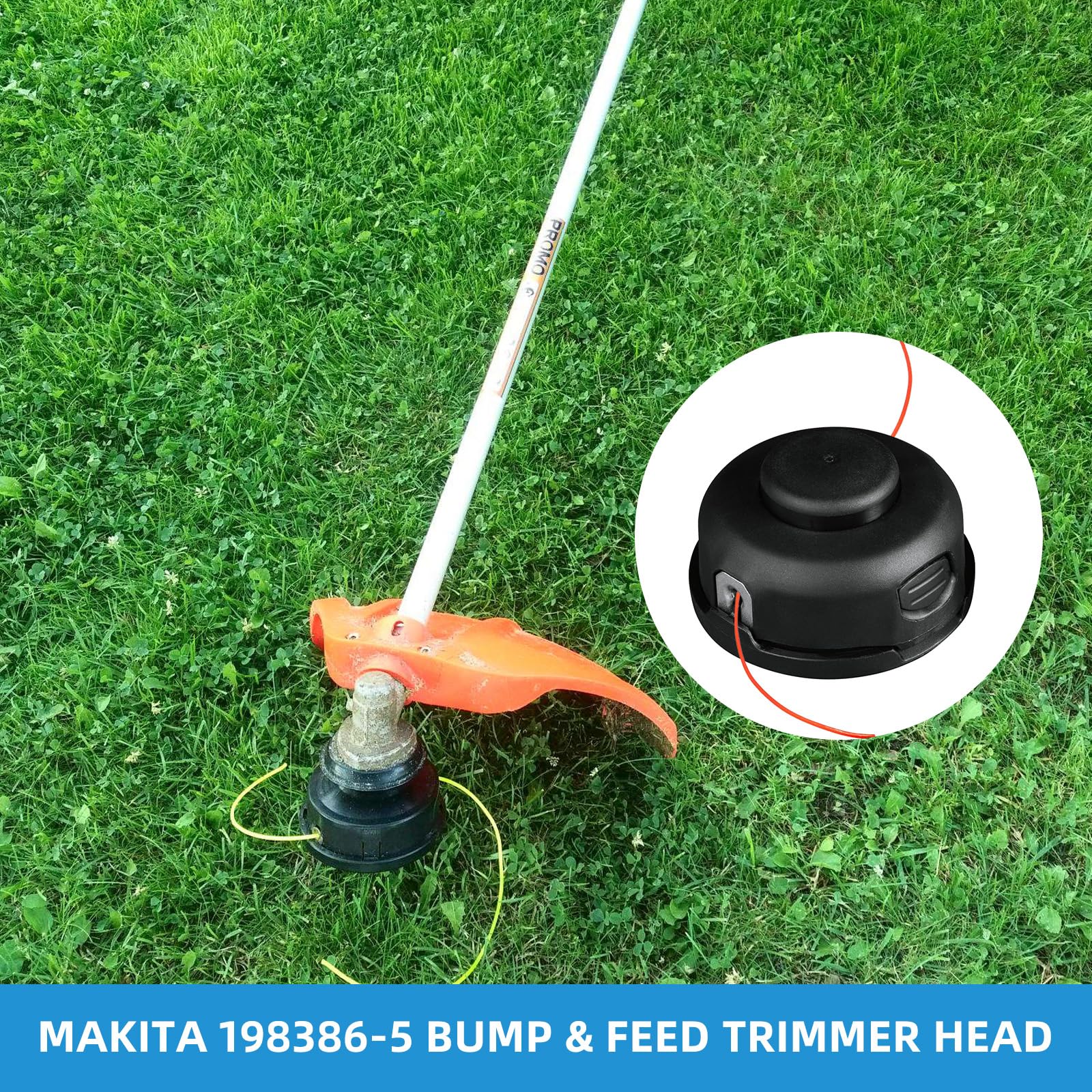 Amazon.com: 198386-5 Bump & Feed Trimmer, Trimmer Head Assembly