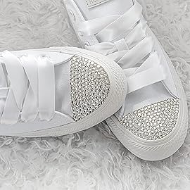 Novani Crystal Rhinestones, Flatback Loose Gemstones 288pcs Glass Rhinestones for Clothes Shoes Crafts Makeup Nail Art and DIY Decorations(SS30, Crystal Clear)