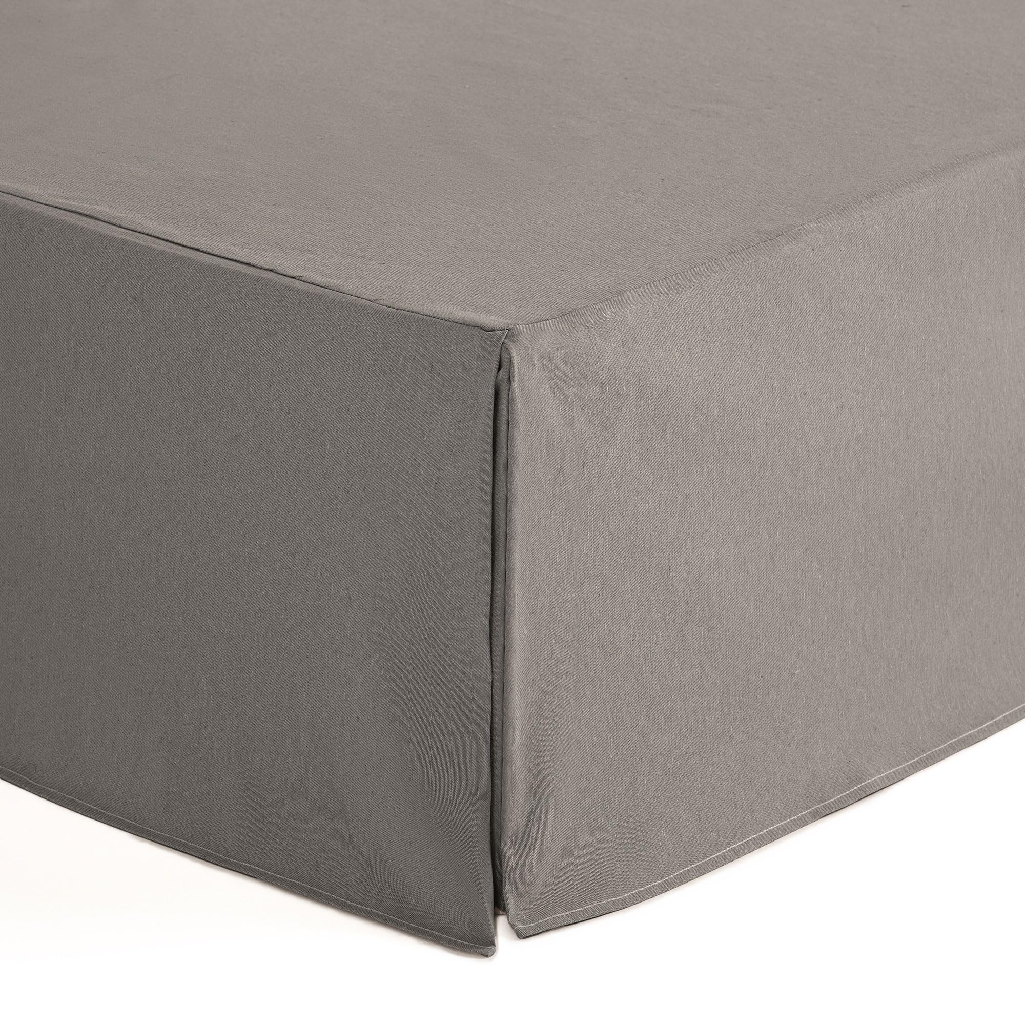 Bed Cover 140 x 190 / 200 cm Bed Base Cover 140 cm – Grey
