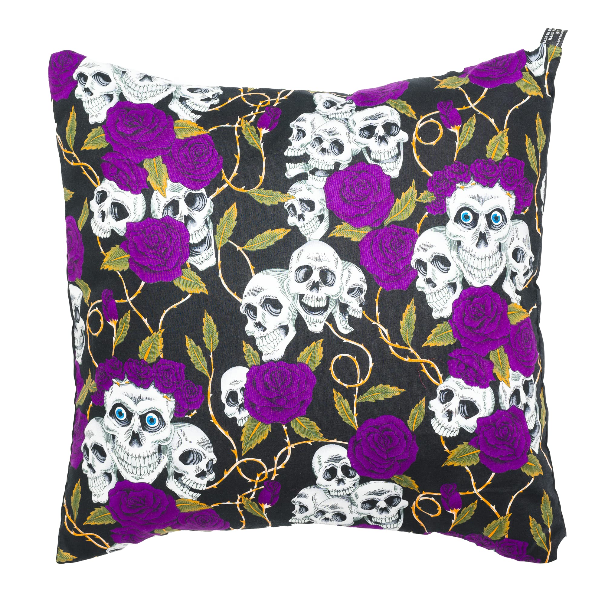 Purple Royal Rose Cushion Covers - fits an 18" x 18" cushion pad — image 1