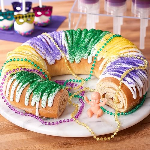 Miniatura 9 de DecoPac Azúcar lijador, lavanda púrpura comestible, azúcar de lija comestible en recipiente de mano, mezcla de azucar para pasteles de celebración,