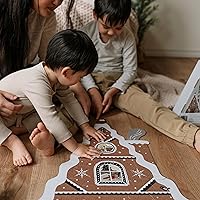 Vista 6 de Rompecabezas de Piso Wee Gallery, Rompecabezas Jumbo de 24 Piezas para Niños Pequeños, Actividad de Aprendizaje Temprano, Desarrollo Cognitivo