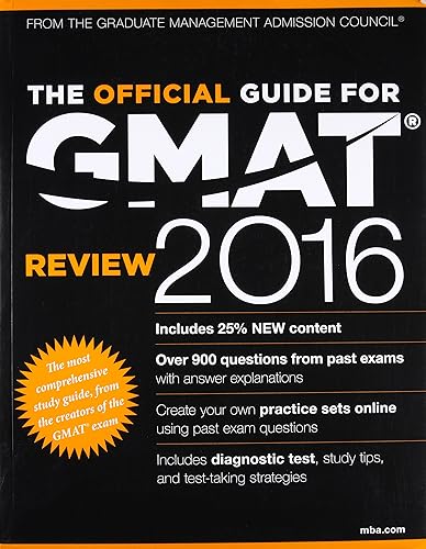The Official Guide for GMAT Review 2016 with Online Question Bank and Exclusive Video (Old Edition)