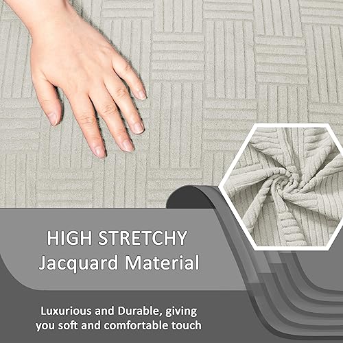 Miniatura 2 de ULTICOR Funda de sofá reclinable extra ancha de 75 a 100 pulgadas, funda de sofá reclinable de 2 plazas, funda de sofá reclinable extra ancha, tela