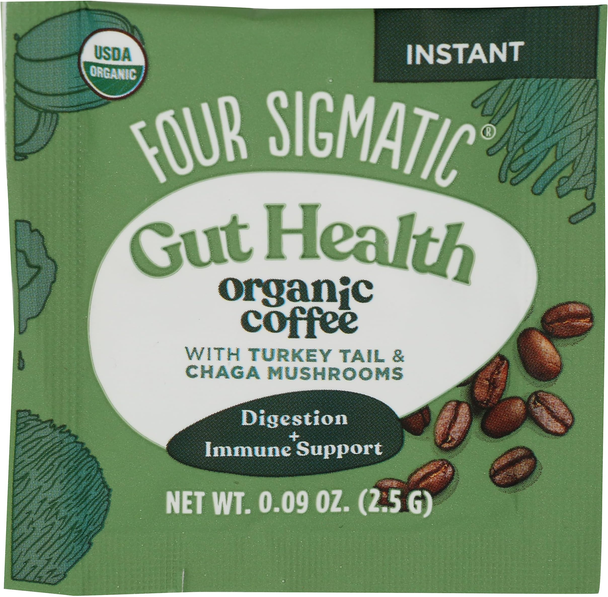 FOUR SIGMATIC Organic Cordyceps & Chaga Mix, 0.09 OZ