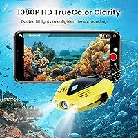 Vista 3 de Chasing Dory - Cámara subacuática de dron, 1080p Full HD fotografía subacuática Rov, observación en tiempo real, aplicación y control remoto