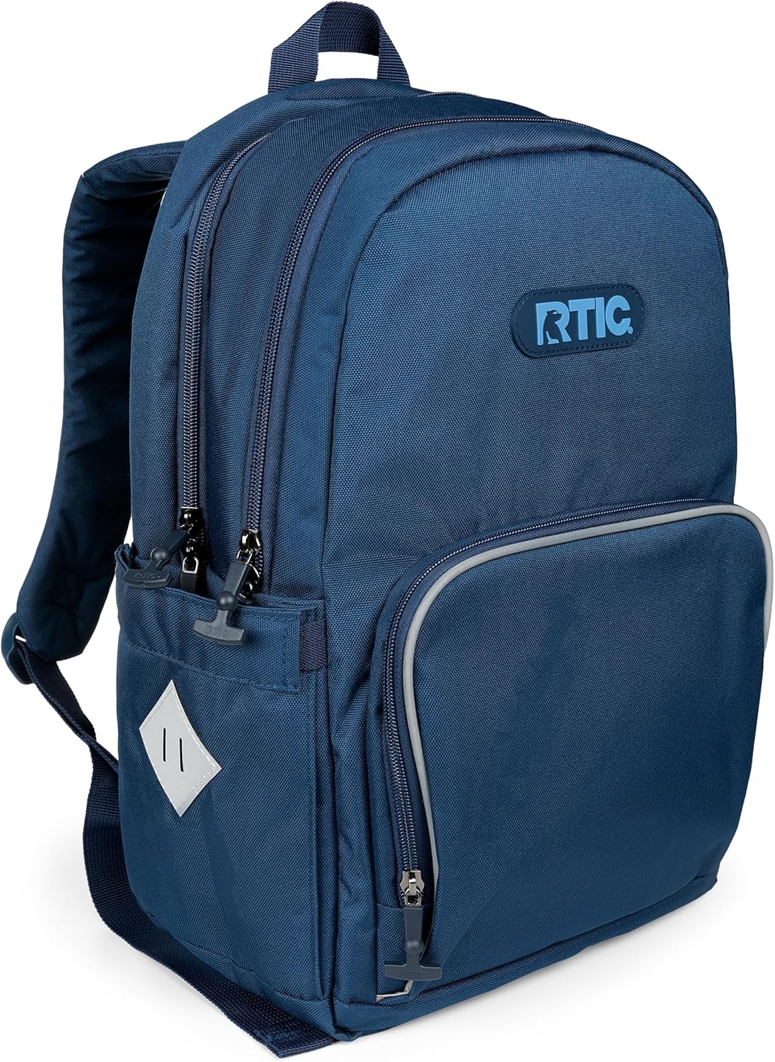 RTIC Kids 2-in-1 Day Pack Backpack with Insulated Lunch Box Cooler Compartment, School, Travel, Children's Bookbag for Girls and Boys, Navy