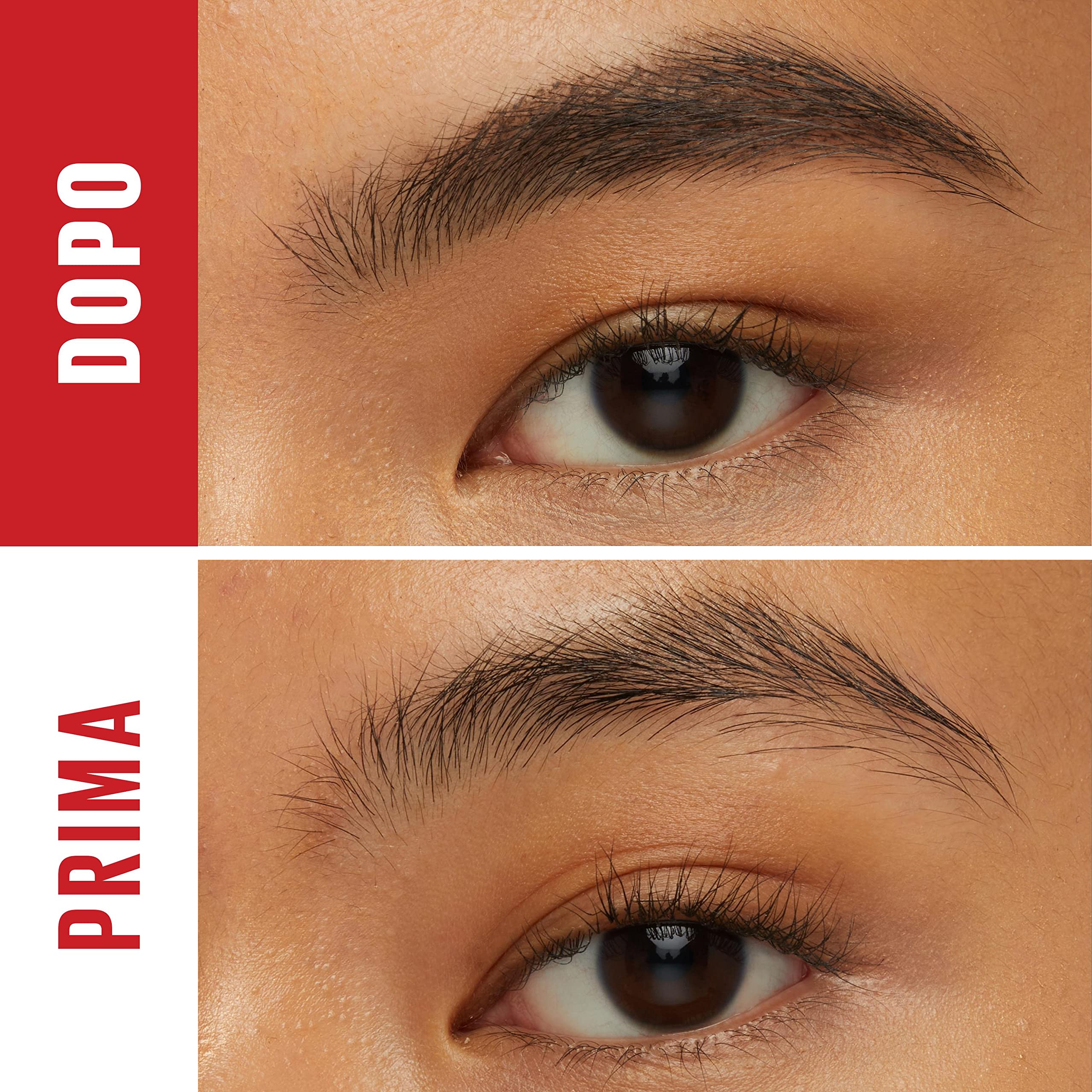 Maybelline New York Gel Sopracciglia, Per un Look Definito, Pieno e Dal Finish Naturale, Tenuta Fino a 36h, Tattoo Brow 3D Styling Gel, 260 DEEP BROWN