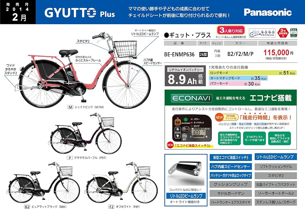 Amazon.co.jp: Panasonic（パナソニック） 14年モデル GYUTTO