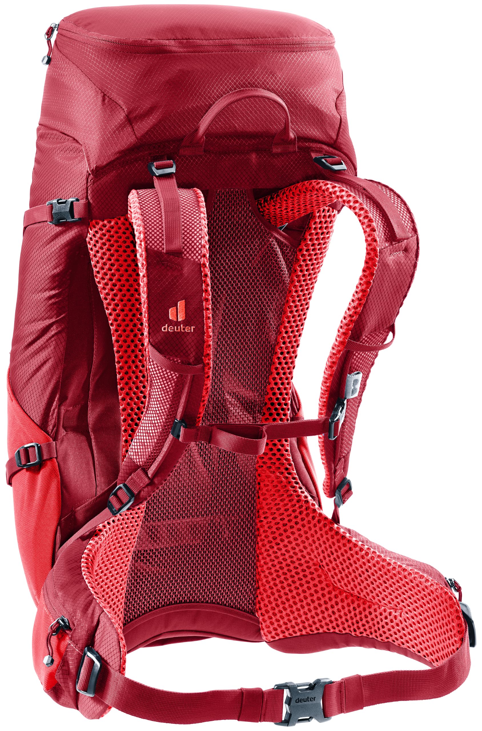 Deuter Futura 26 Mochila de senderismo con espalda de malla y funda para la lluvia