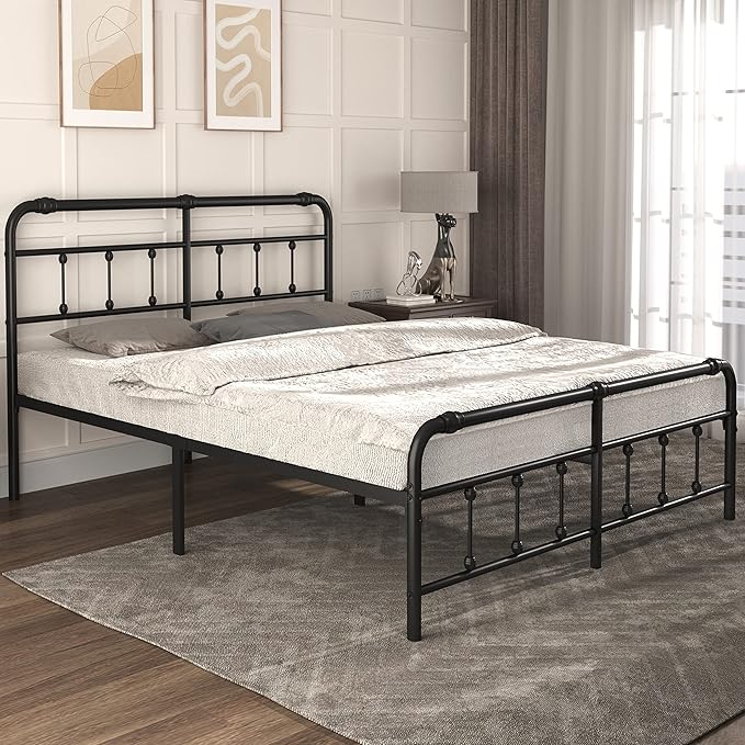 Ponsalion CaliforniaKingBedFrame withHeadboard and