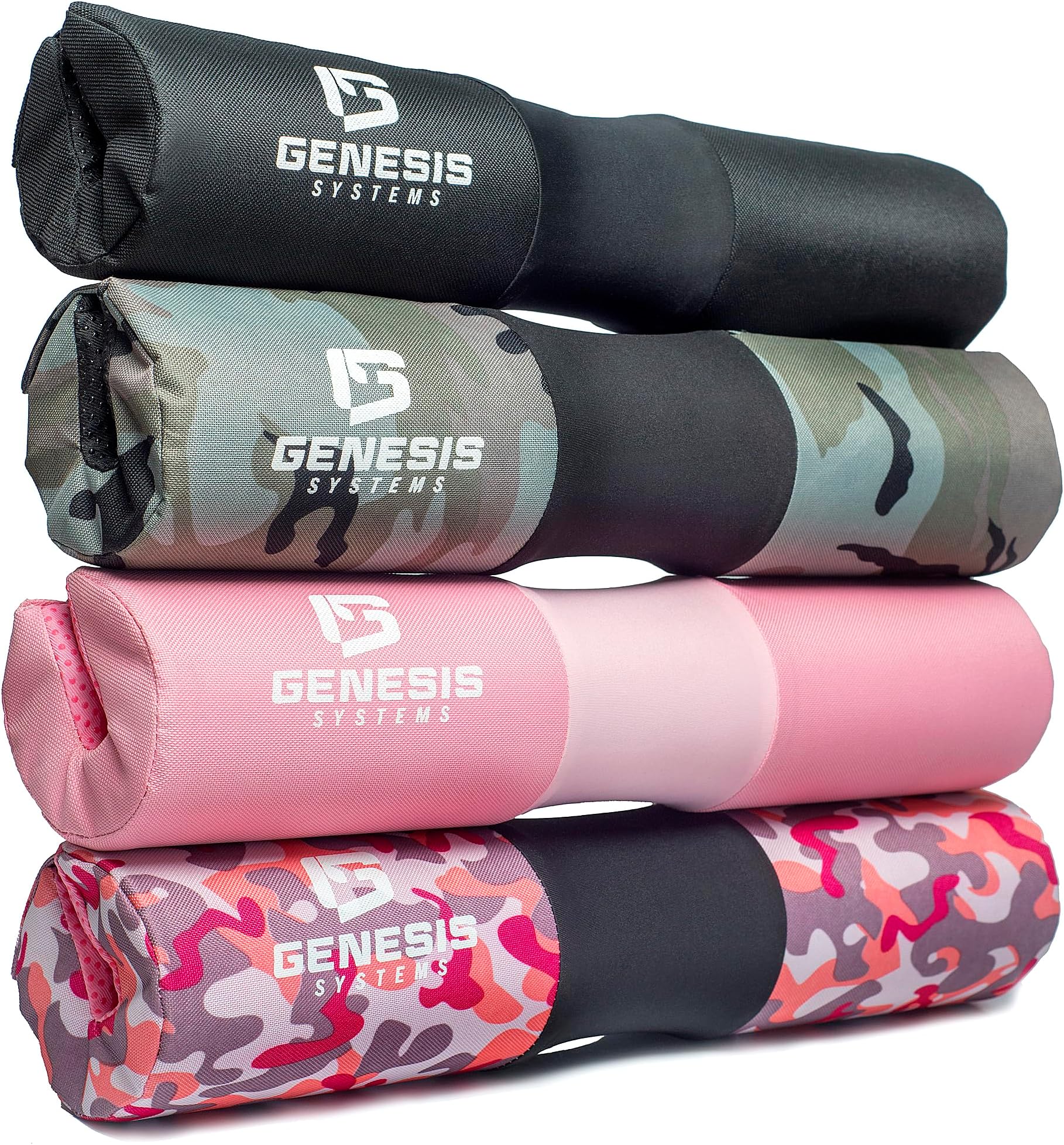 Squat Pad Barbell Pad for Hip Thrusts Squats Lunges Glute Bridge - Foam Pad for Weight Lifting Neck Shoulder Support - Barbell Cushion Hip Thrust Pad for Standard and Olympic Bars