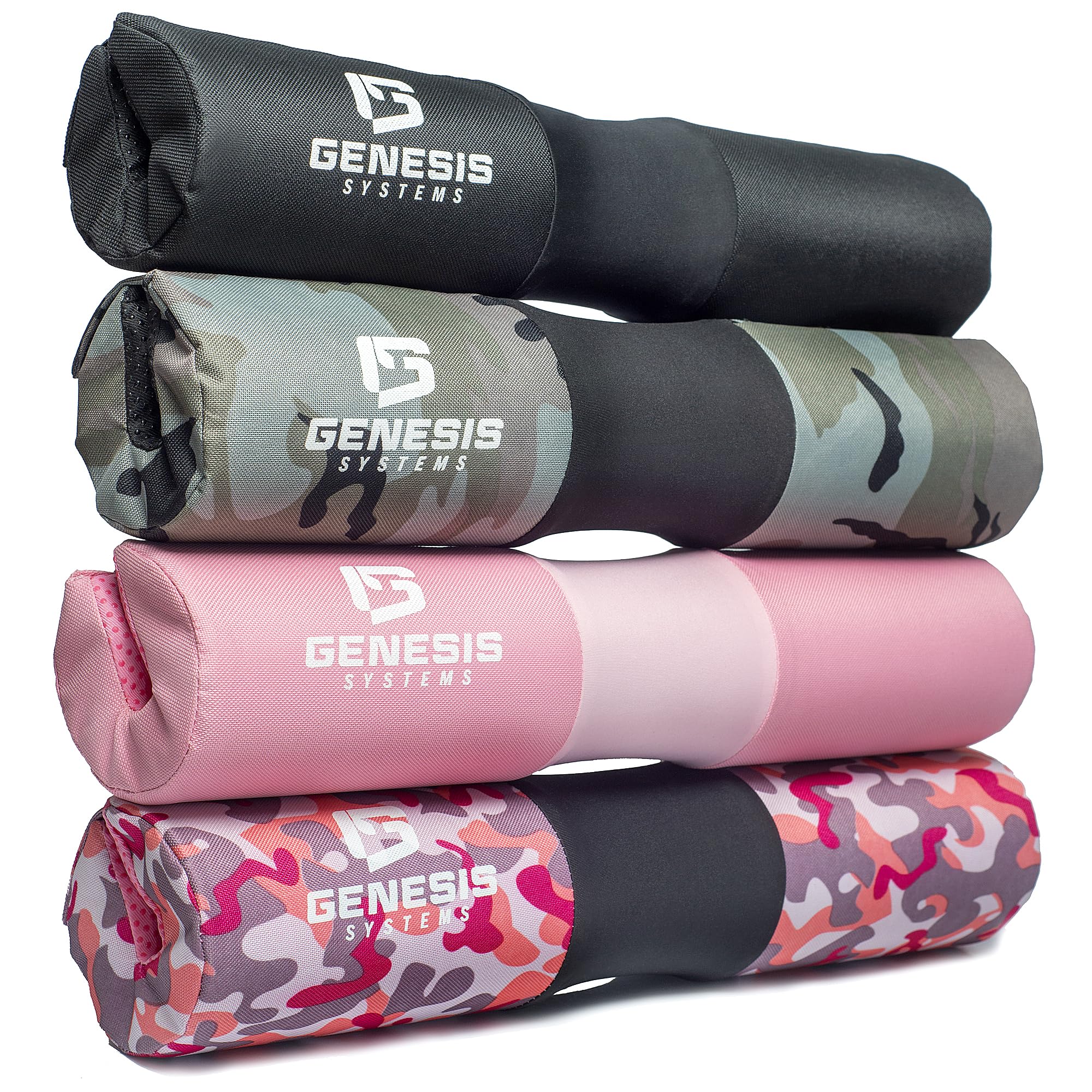 Squat Pad Barbell Pad for Hip Thrusts Squats Lunges Glute Bridge - Foam Pad for Weight Lifting Neck Shoulder Support - Barbell Cushion Hip Thrust Pad for Standard and Olympic Bars