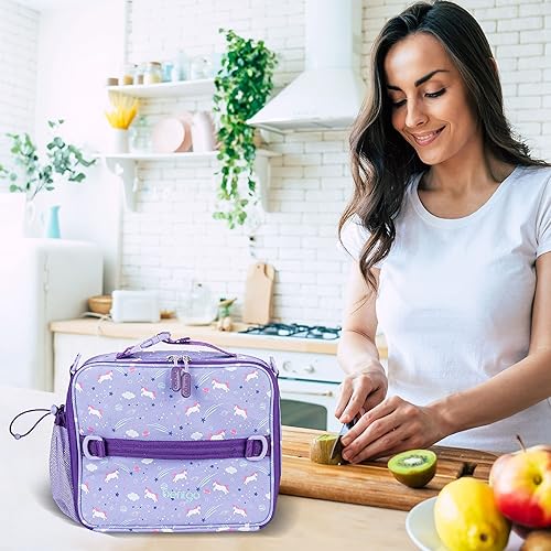 Miniatura 2 de Bentgo Bolsa de almuerzo impresa para niños - Unicornio