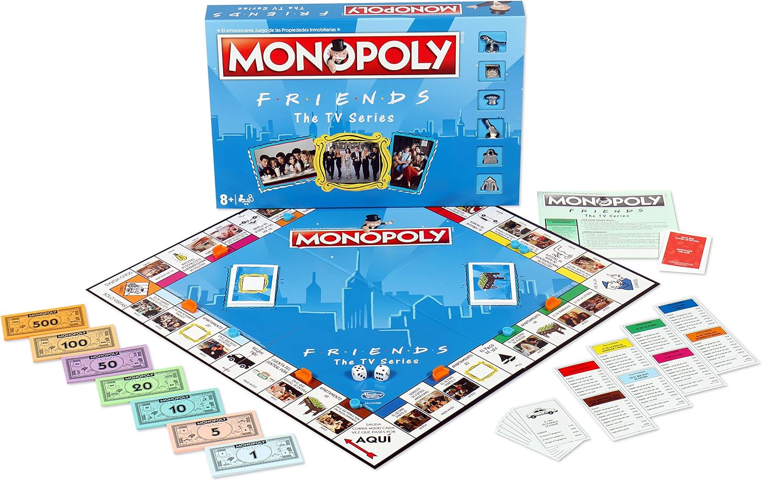 Eleven Force 12135 Monopoly, Fernsehserie „Friends“, mehrfarbig (evtl. nicht in deutscher Sprache), Bunt - Image 5