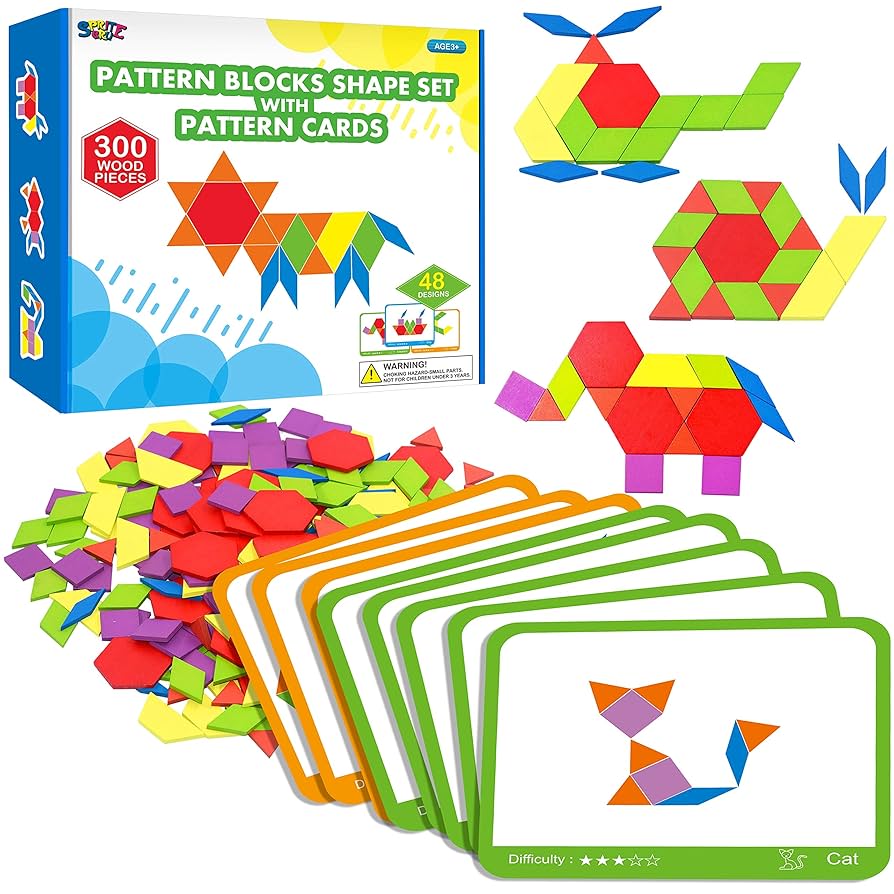 その他 (24 Piece Playset) - BeginAgain - U-Build Its Construction and Pattern Blocks Help Promote Early Math Spatial and Fine Motor Skills 24 Amazon | (24 Piece Playset) - BeginAgain - U-Build Its
