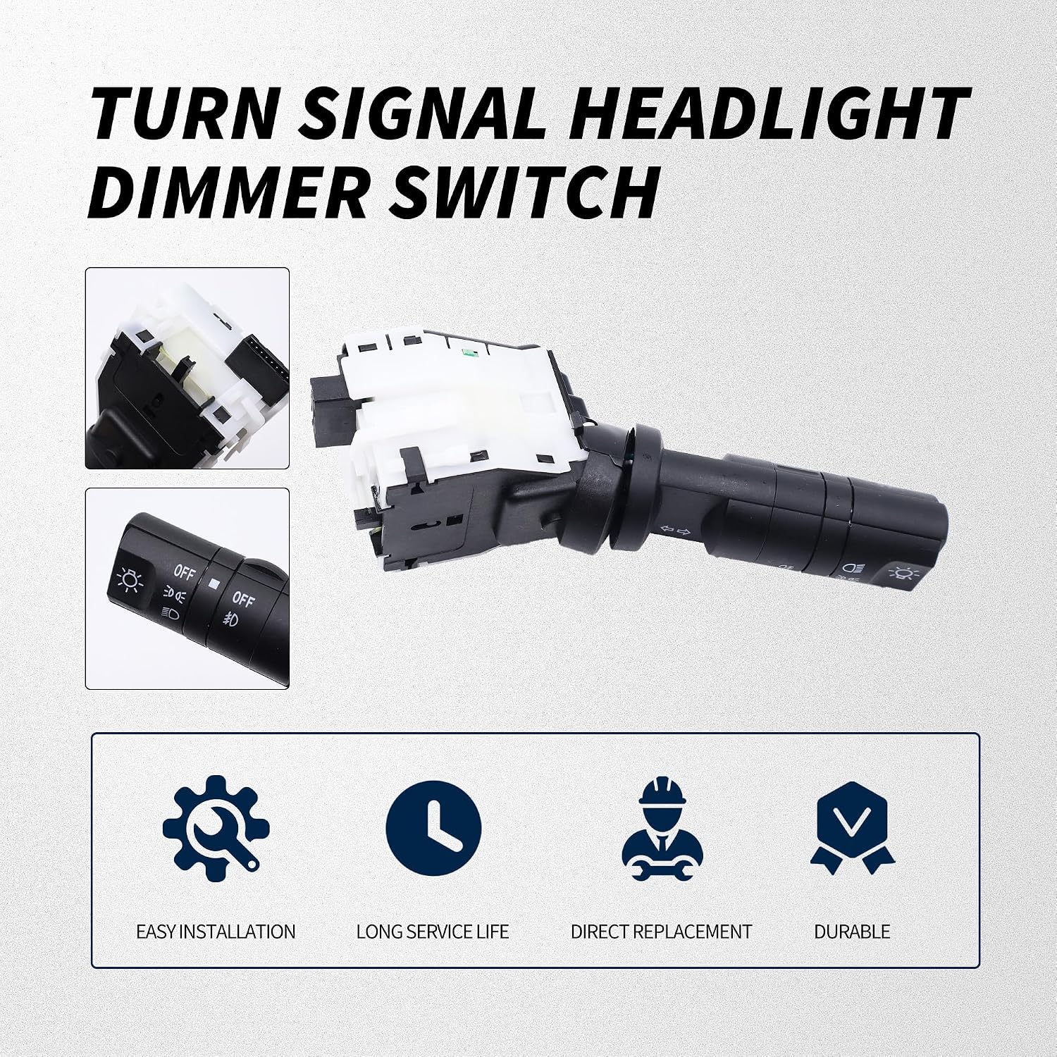 HiSport Turn Signal Headlight and Fog Light Switch 25540-ET11E 25540-ET11A Compatible with Infiniti & Nissan Vehicles - FX35, FX45, Frontier, Pathfinder, Sentra, Titan, Xterra