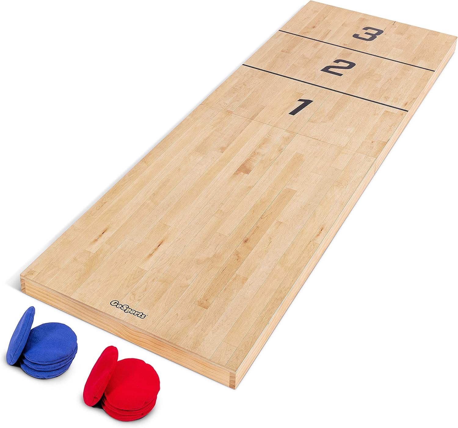 GoSports Tossski Shuffleboard Cornhole Game Set Portable